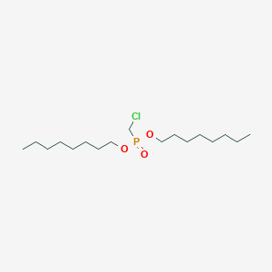 molecular formula C17H36ClO3P B1629610 Dioctyl chloromethylphosphonate CAS No. 23756-95-8