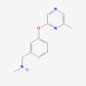 N-Methyl-3-[(6-methylpyrazin-2-yl)oxy]benzylamine