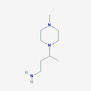 3-(4-Methylpiperazin-1-yl)butan-1-amine