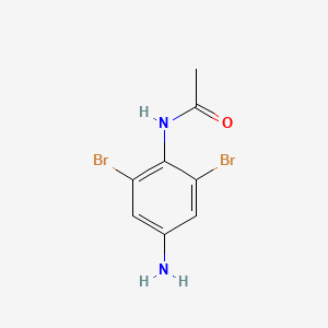 molecular formula C8H8Br2N2O B1629651 4'-Amino-2',6'-dibromoacetanilide CAS No. 336624-08-9