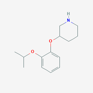 3-(2-Isopropoxyphenoxy)piperidine