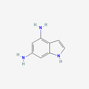 molecular formula C8H9N3 B1629659 1H-Indole-4,6-diamine CAS No. 885518-11-6