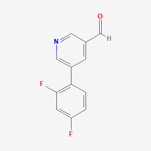 5-(2,4-Difluorophenyl)nicotinaldehyde