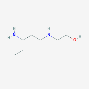 molecular formula C7H18N2O B1629677 N-(2-Hydroxyethyl)-1,3-pentanediamine CAS No. 23545-30-4