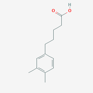 molecular formula C13H18O2 B1629699 5-(3,4-Dimethylphenyl)pentanoic acid CAS No. 35872-49-2