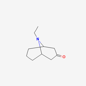 molecular formula C10H17NO B1629712 9-ethyl-9-Azabicyclo[3.3.1]nonan-3-one CAS No. 27092-59-7