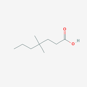 molecular formula C9H18O2 B1629718 4,4-Dimethylheptanoic acid CAS No. 50902-80-2