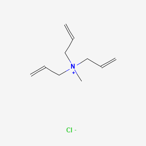 molecular formula C10H18ClN B1629724 methyl-tris(prop-2-enyl)azanium;chloride CAS No. 26848-70-4