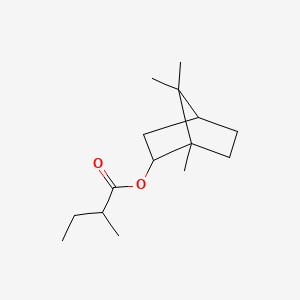 molecular formula C15H26O2 B1629730 Bornyl 2-methylbutyrate CAS No. 94200-10-9
