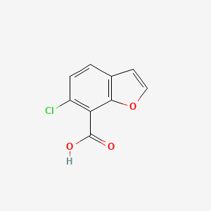 6-Chloro-1-benzofuran-7-carboxylic acid