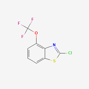 2-Chloro-4-(trifluoromethoxy)-1,3-benzothiazole