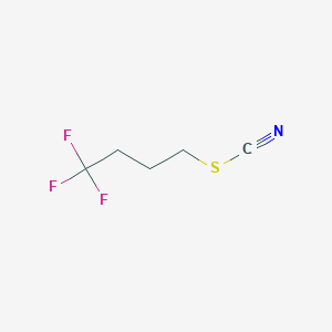 B1629749 (4,4,4-Trifluorobutyl)thiocyanate CAS No. 212190-13-1