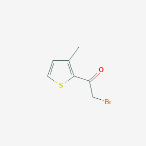 molecular formula C7H7BrOS B1629750 2-bromo-1-(3-methylthiophen-2-yl)ethanone CAS No. 62466-11-9