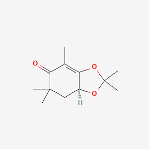 (S)-2,2,4,6,6-Pentamethyl-7,7a-dihydrobenzo[d][1,3]dioxol-5(6H)-one