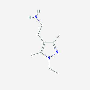2-(1-Ethyl-3,5-dimethyl-1H-pyrazol-4-YL)ethanamine