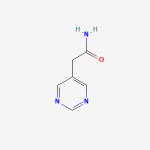 2-(Pyrimidin-5-yl)acetamide