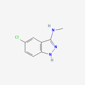 5-Chloro-N-methyl-1H-indazol-3-amine