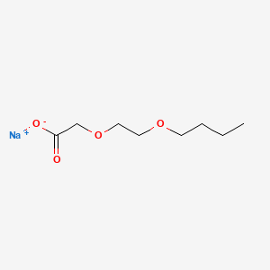 Acetic acid, (2-butoxyethoxy)-, sodium salt
