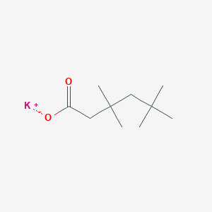 molecular formula C10H19KO2 B1629784 Neodecanoic acid, potassium salt CAS No. 26761-42-2