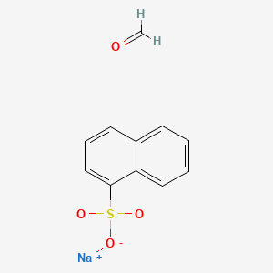 molecular formula C11H9NaO4S B1629785 Sodium;formaldehyde;naphthalene-1-sulfonate CAS No. 32844-36-3
