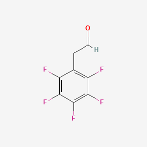 2-(Perfluorophenyl)acetaldehyde
