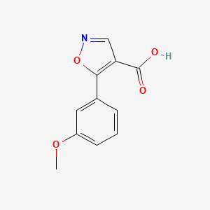 5-(3-Methoxy-phenyl)-isoxazole-4-carboxylic acid