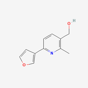 6-(3-Furanyl)-3-hydroxymethyl-2-methylpyridine