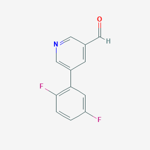 5-(2,5-Difluorophenyl)nicotinaldehyde