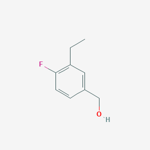 molecular formula C9H11FO B1629813 (3-Ethyl-4-fluorophenyl)methanol CAS No. 1135253-08-5