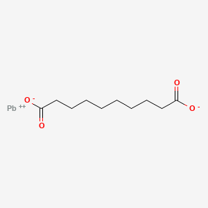 molecular formula C10H16O4P B1629815 decanedioate;lead(2+) CAS No. 29473-77-6