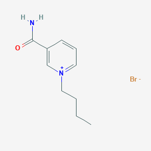molecular formula C10H15BrN2O B1629819 1-Butyl-3-carbamoylpyridin-1-ium bromide CAS No. 63405-87-8