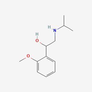molecular formula C12H19NO2 B1629820 2-Isopropylamino-1-(2-Methoxy-Phenyl)-Ethanol CAS No. 23299-28-7