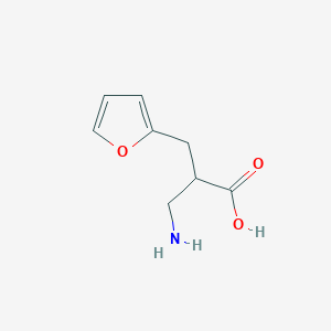molecular formula C8H11NO3 B1629828 3-Amino-2-(furan-2-ylmethyl)propanoic acid CAS No. 910444-20-1