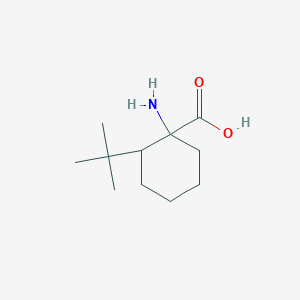 molecular formula C11H21NO2 B1629830 1-Amino-2-tert-butylcyclohexane-1-carboxylic acid CAS No. 412924-89-1