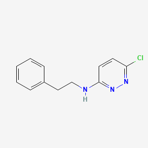 molecular formula C12H12ClN3 B1629852 6-chloro-N-(2-phenylethyl)pyridazin-3-amine CAS No. 919522-46-6