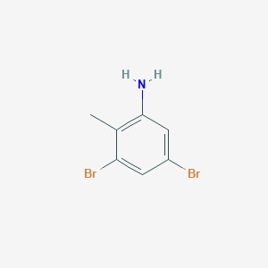 molecular formula C7H7Br2N B1629854 3,5-Dibromo-2-methylaniline CAS No. 67365-47-3