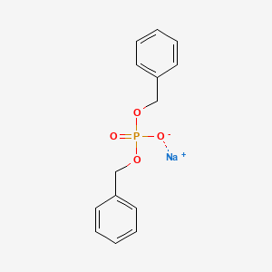 molecular formula C14H14NaO4P B1629860 Sodium dibenzyl phosphate CAS No. 97174-13-5