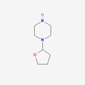 molecular formula C8H16N2O B1629864 1-(Oxolan-2-yl)piperazine CAS No. 380430-24-0