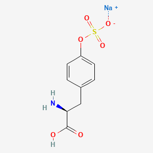 molecular formula C9H10NNaO6S B1629882 Sodium O-sulfonato-L-tyrosine CAS No. 98930-06-4