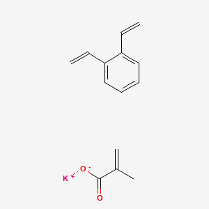 molecular formula C14H15KO2 B1629884 Polacrilin potassium CAS No. 65405-55-2