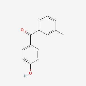 molecular formula C14H12O2 B1629899 4-Hydroxy-3'-methylbenzophenone CAS No. 71372-37-7