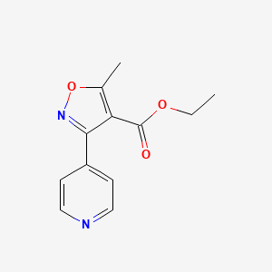 Ethyl 5-methyl-3-pyridin-4-ylisoxazole-4-carboxylate