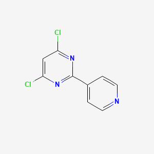 molecular formula C9H5Cl2N3 B1629912 4,6-Dichloro-2-(pyridin-4-yl)pyrimidine CAS No. 89508-48-5