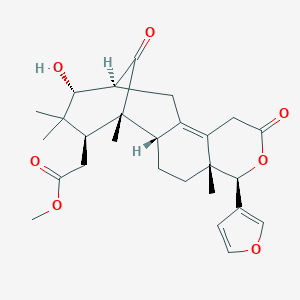molecular formula C27H34O7 B162993 Proceranolide CAS No. 1915-68-0