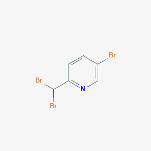 5-Bromo-2-(dibromomethyl)pyridine