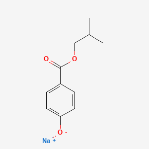 Sodium isobutyl 4-oxidobenzoate