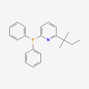 2-(1,1-Dimethylpropyl)-6-(diphenylphosphino)pyridine