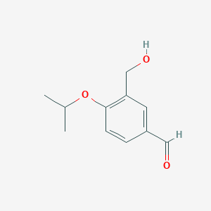 molecular formula C11H14O3 B1629955 3-(Hydroxymethyl)-4-isopropoxybenzaldehyde CAS No. 959237-03-7