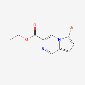 Ethyl 6-bromopyrrolo[1,2-a]pyrazine-3-carboxylate