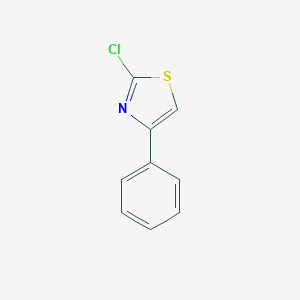 molecular formula C9H6ClNS B162996 2-Chloro-4-phenylthiazole CAS No. 1826-23-9